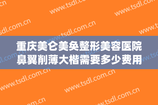 重庆美仑美奂整形美容医院鼻翼削薄大楷需要多少费用?怎么样?(重庆美仑美奂整形医院好吗)