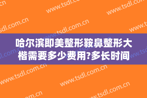 哈尔滨即美整形鞍鼻整形大楷需要多少费用?多长时间恢复?(鞍鼻整形需要多少钱)