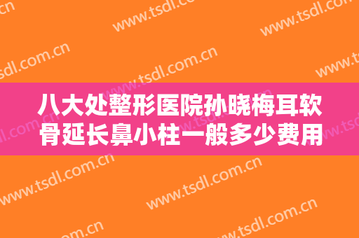 八大处整形医院孙晓梅耳软骨延长鼻小柱一般多少费用?可靠吗?