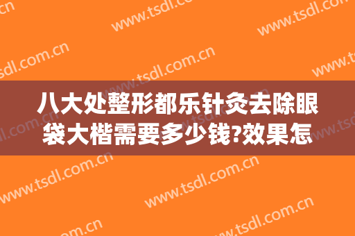 八大处整形都乐针灸去除眼袋大楷需要多少钱?效果怎么样?(北京八大处祛眼袋价格)