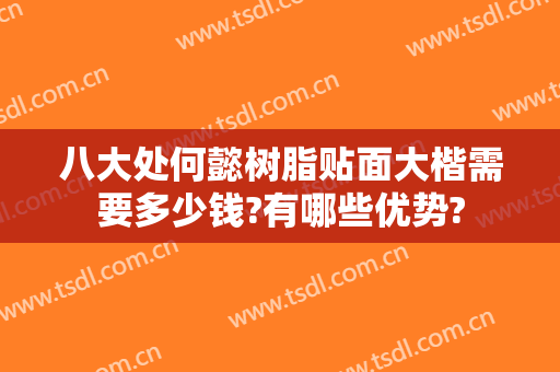 八大处何懿树脂贴面大楷需要多少钱?有哪些优势?