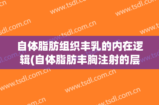 自体脂肪组织丰乳的内在逻辑(自体脂肪丰胸注射的层次)