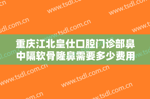 重庆江北皇仕口腔门诊部鼻中隔软骨隆鼻需要多少费用?有哪些优势?