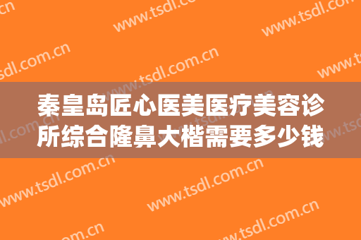 秦皇岛匠心医美医疗美容诊所综合隆鼻大楷需要多少钱?怎么样?(秦皇岛整容医院费用)