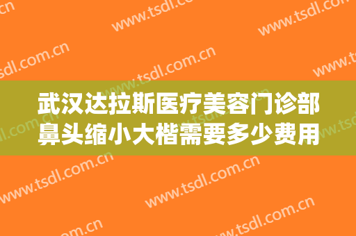 武汉达拉斯医疗美容门诊部鼻头缩小大楷需要多少费用?贵不贵?(武汉达拉斯免费整形)
