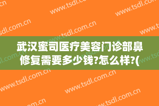 武汉蜜司医疗美容门诊部鼻修复需要多少钱?怎么样?(武汉蜜司整形医院正规吗)