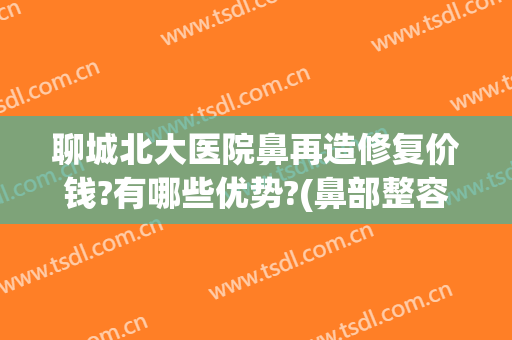 聊城北大医院鼻再造修复价钱?有哪些优势?(鼻部整容修复价格)