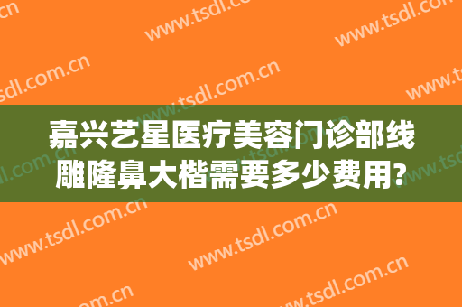 嘉兴艺星医疗美容门诊部线雕隆鼻大楷需要多少费用?贵不贵?(嘉兴艺星整形医院正规吗)