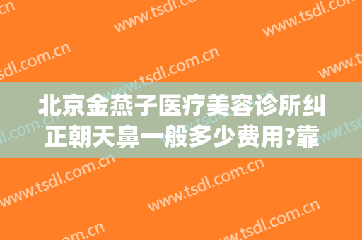 北京金燕子医疗美容诊所纠正朝天鼻一般多少费用?靠谱吗?(北京金燕子医疗美容案例)