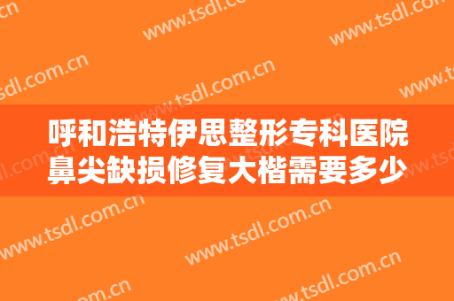 呼和浩特伊思整形专科医院鼻尖缺损修复大楷需要多少费用?有哪些优势?