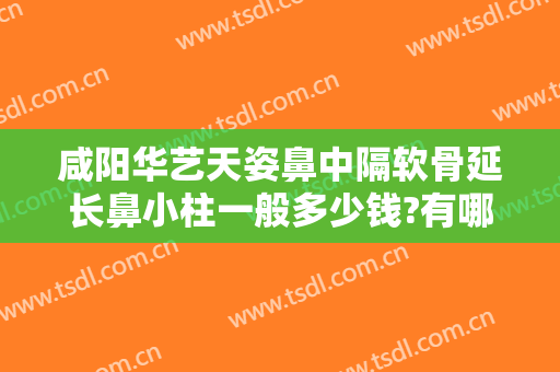 咸阳华艺天姿鼻中隔软骨延长鼻小柱一般多少钱?有哪些优势?