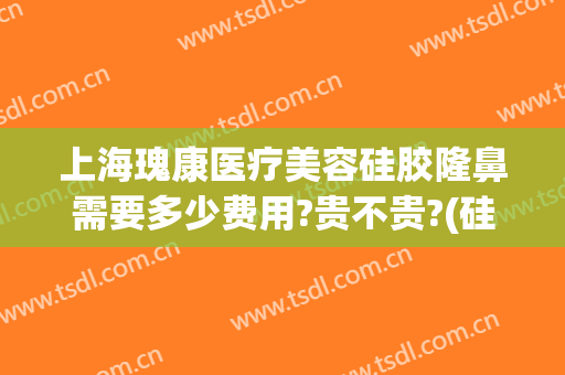 上海瑰康医疗美容硅胶隆鼻需要多少费用?贵不贵?(硅胶隆鼻的费用)