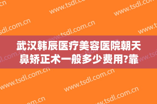 武汉韩辰医疗美容医院朝天鼻矫正术一般多少费用?靠谱吗?(武汉韩辰医疗美容医院口碑怎么样)