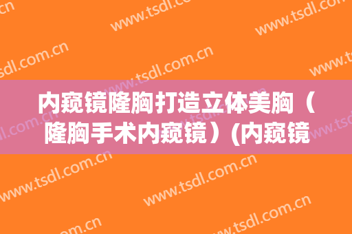 内窥镜隆胸打造立体美胸（隆胸手术内窥镜）(内窥镜双平面隆胸技术)