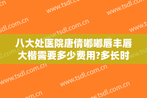 八大处医院唐倩嘟嘟唇丰唇大楷需要多少费用?多长时间恢复?