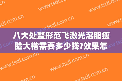 八大处整形范飞激光溶脂瘦脸大楷需要多少钱?效果怎么样?(八大处范飞做鼻子价位)