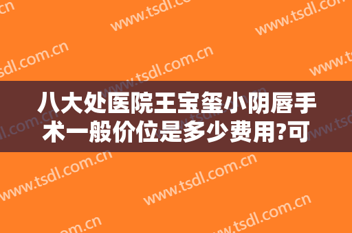 八大处医院王宝玺小阴唇手术一般价位是多少费用?可靠吗?