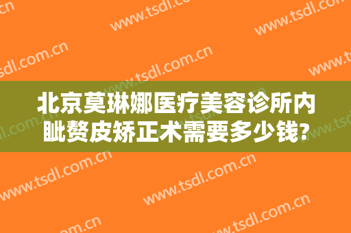 北京莫琳娜医疗美容诊所内眦赘皮矫正术需要多少钱?贵不贵?
