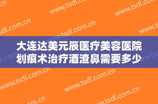 大连达美元辰医疗美容医院划痕术治疗酒渣鼻需要多少钱?怎么样?