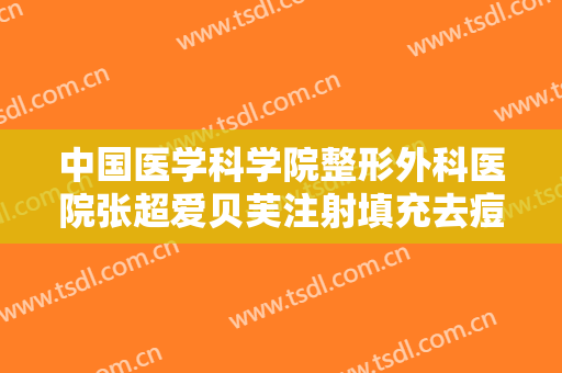 中国医学科学院整形外科医院张超爱贝芙注射填充去痘疤要多少钱?好不好?