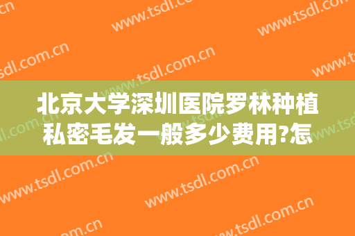 北京大学深圳医院罗林种植私密毛发一般多少费用?怎么样?(深圳毛发种植的手术费用)