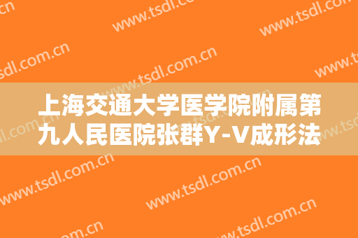 上海交通大学医学院附属第九人民医院张群Y-V成形法眉位不整矫正术需要多少费用?靠谱吗?