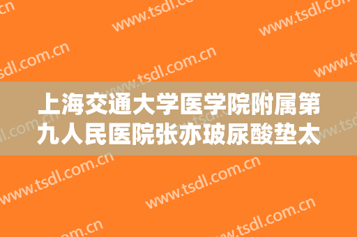 上海交通大学医学院附属第九人民医院张亦玻尿酸垫太阳穴需要多少钱?有哪些优势?