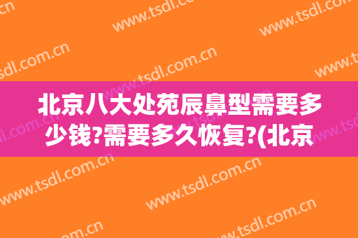 北京八大处苑辰鼻型需要多少钱?需要多久恢复?(北京八大处隆鼻多少钱)