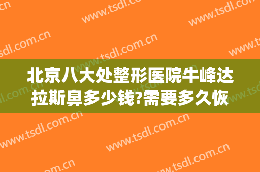 北京八大处整形医院牛峰达拉斯鼻多少钱?需要多久恢复?(北京八大处鼻整形哪个医生好)