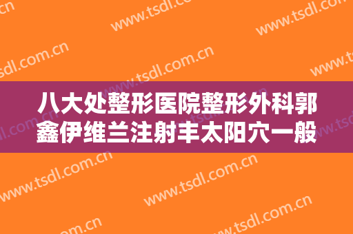 八大处整形医院整形外科郭鑫伊维兰注射丰太阳穴一般价位是多少钱?贵不贵?