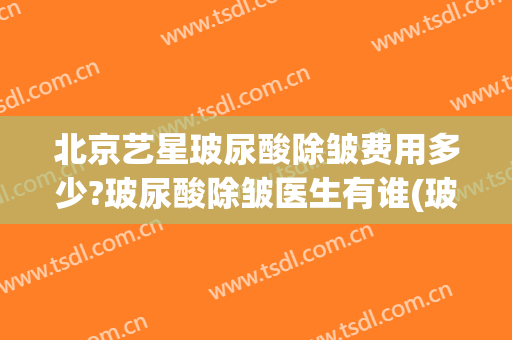 北京艺星玻尿酸除皱费用多少?玻尿酸除皱医生有谁(玻尿酸除皱花多少钱)