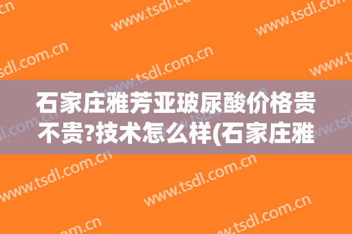 石家庄雅芳亚玻尿酸价格贵不贵?技术怎么样(石家庄雅芳亚和美莱哪个好)