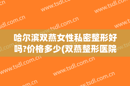 哈尔滨双燕女性私密整形好吗?价格多少(双燕整形医院正规吗)