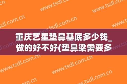 重庆艺星垫鼻基底多少钱_做的好不好(垫鼻梁需要多少钱)