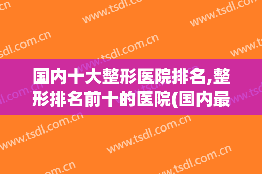 国内十大整形医院排名,整形排名前十的医院(国内最好整形医院排名)