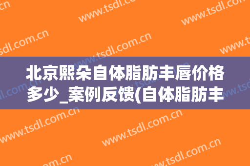 北京熙朵自体脂肪丰唇价格多少_案例反馈(自体脂肪丰下巴价格)