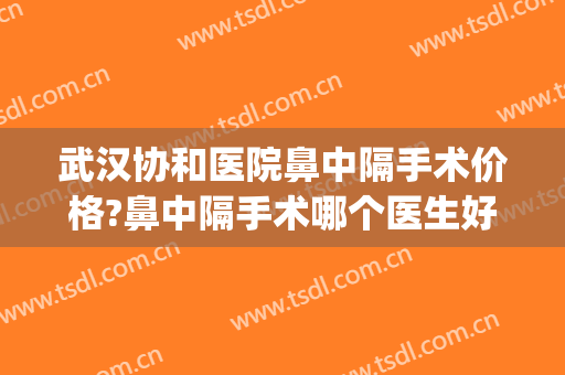 武汉协和医院鼻中隔手术价格?鼻中隔手术哪个医生好2024(武汉协和医院鼻中隔手术费用)