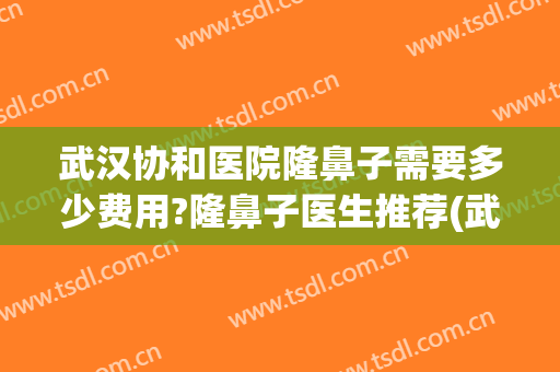 武汉协和医院隆鼻子需要多少费用?隆鼻子医生推荐(武汉协和隆鼻多少钱)