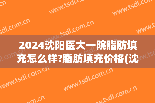 2024沈阳医大一院脂肪填充怎么样?脂肪填充价格(沈阳医生排名脂肪填充)