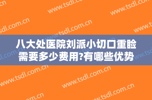 八大处医院刘派小切口重睑需要多少费用?有哪些优势?