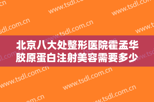 北京八大处整形医院霍孟华胶原蛋白注射美容需要多少费用?贵不贵?