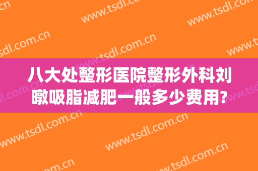 八大处整形医院整形外科刘暾吸脂减肥一般多少费用?靠谱吗?(整形面部费用)
