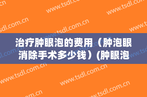 治疗肿眼泡的费用（肿泡眼消除手术多少钱）(肿眼泡手术大概多少钱)