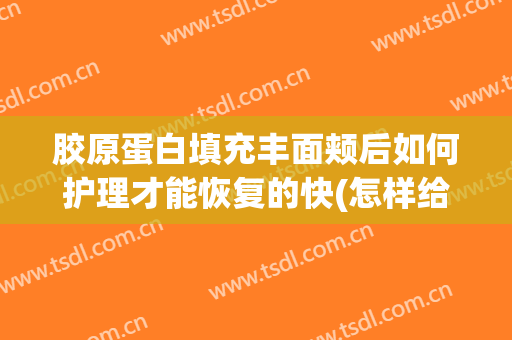 胶原蛋白填充丰面颊后如何护理才能恢复的快(怎样给面部补充胶原蛋白)