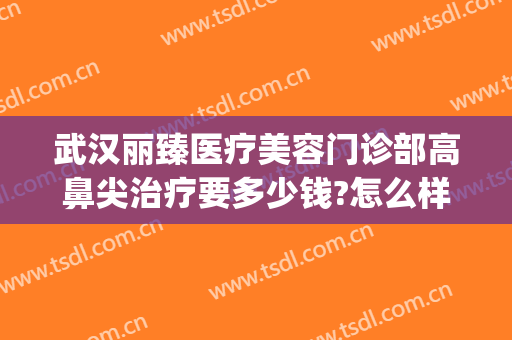 武汉丽臻医疗美容门诊部高鼻尖治疗要多少钱?怎么样?(丽臻医疗美容医院怎么样)