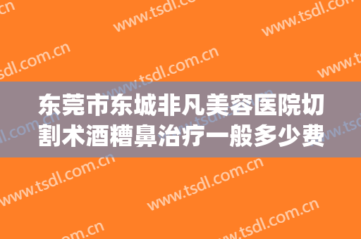 东莞市东城非凡美容医院切割术酒糟鼻治疗一般多少费用?靠谱吗?(酒糟鼻划痕术费用多少)
