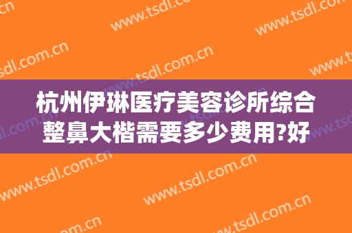 杭州伊琳医疗美容诊所综合整鼻大楷需要多少费用?好不好?(杭州伊琳美容医院正规吗)