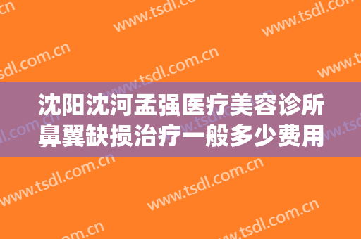 沈阳沈河孟强医疗美容诊所鼻翼缺损治疗一般多少费用?效果怎么样?(沈阳隆鼻整形医院)