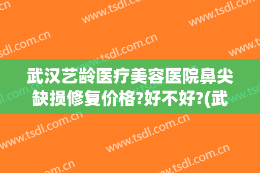 武汉艺龄医疗美容医院鼻尖缺损修复价格?好不好?(武汉艺龄整形医院简介)