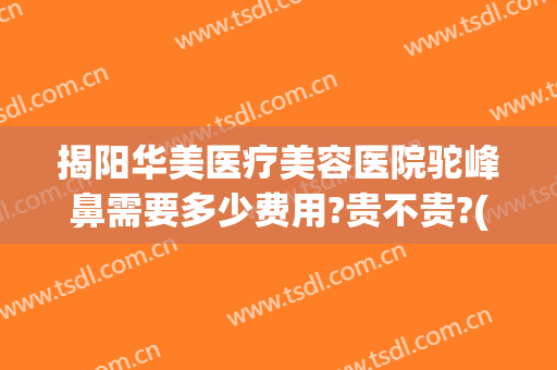 揭阳华美医疗美容医院驼峰鼻需要多少费用?贵不贵?(揭阳华美美容医院正规吗)